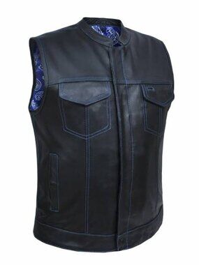 MEN'S UNIK LEATHER VEST